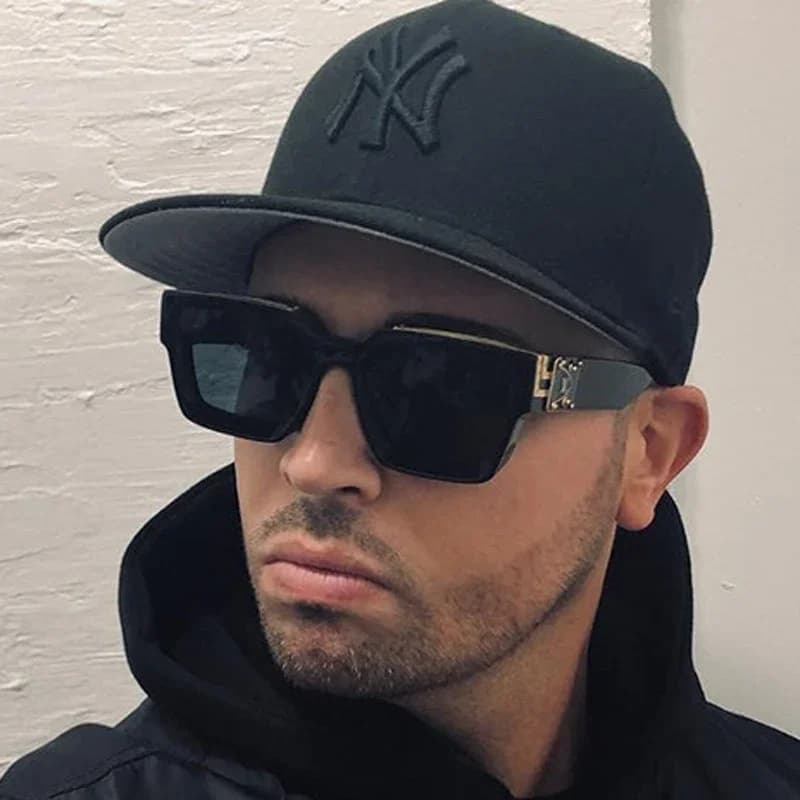 Lunettes de soleil classiques hommes femmes conduite cadre carré pêche voyage lunettes de soleil hommes lunettes sport UV400 lunettes