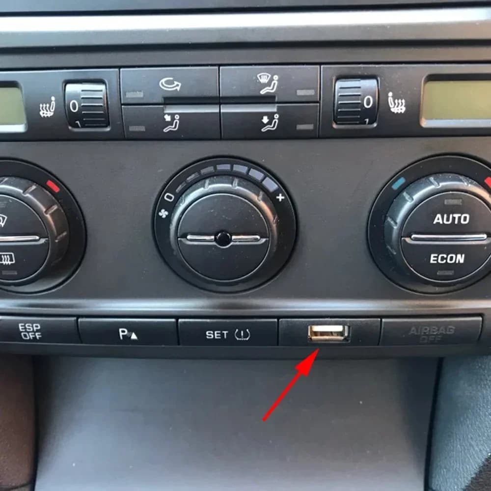 Adaptateur de câble de prise USB, changeur de CD, radio, 4 broches, bouton pet, Skoda Octavia 2, VW Jetta Golf 5, RCDouvriers, RCD315