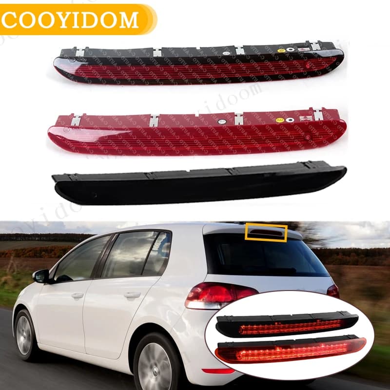 Troisième feux stop arrière LED, feu de freinage supplémentaire pour Volkswagen Golf 6 Golf 7 Mk6 Polo URA back 6R 2011-2017 5K0945087B