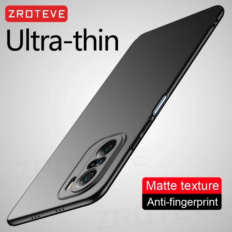 Pour PocoF3 étui ZROTEVE mince dur PC couverture mate pour Xiaomi Poco F3 F4 X3 X4 GT Xiomi Pocophone F2 F5 X5 X6 Pro 5G étuis globaux
