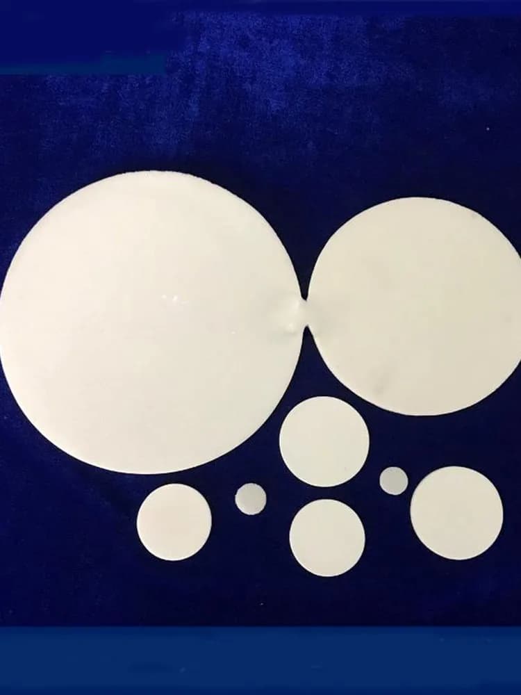 Disque en verre fritté de plaque filtrante de noyau de sable de 50mm pour l'entonnoir G1/G2/G3/G4/G5 de noyau de sable