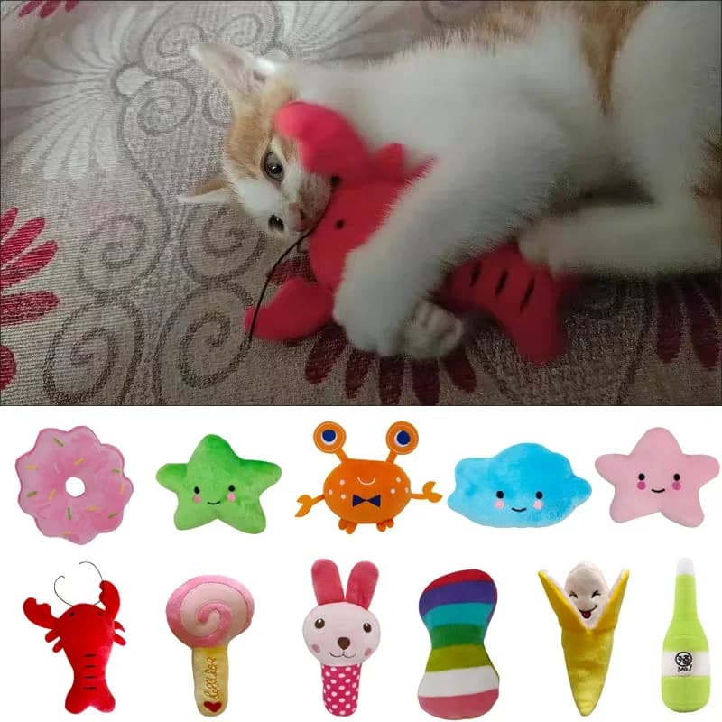 Jouets à mâcher en peluche pour petits chiens et chats, jouet couineur pour chiot, accessoires et fournitures pour Chihuahua et Yorkies, Zabawki Dla Psa