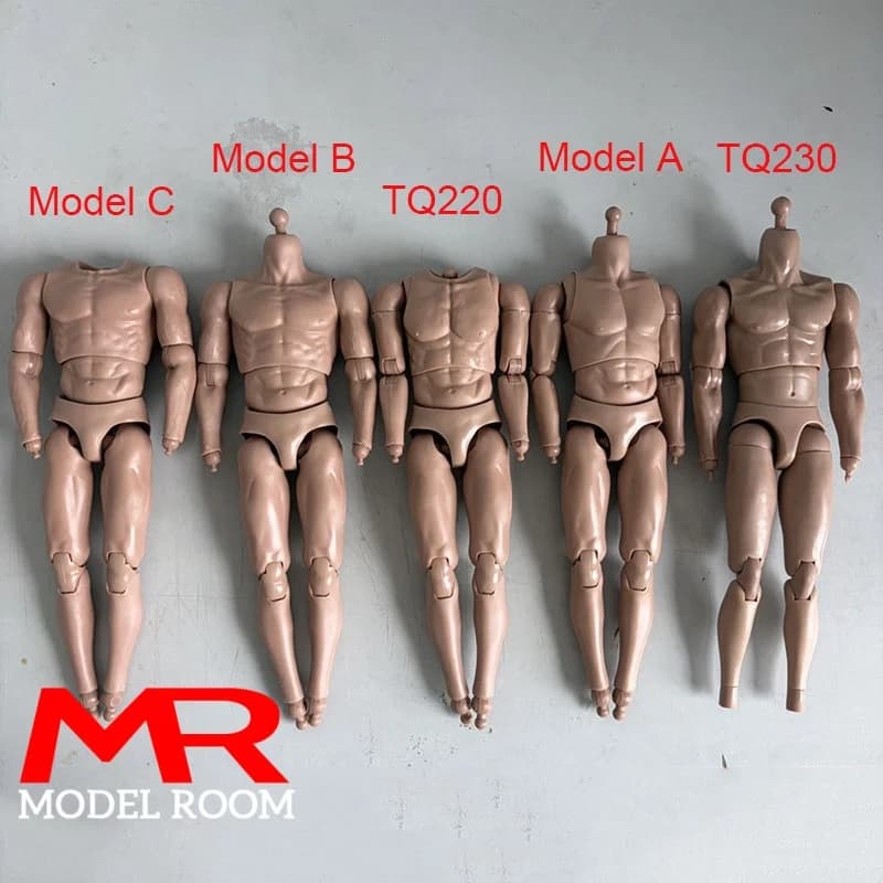 Corps masculin 1/6 avec articulations musculaires normales, épaules larges, corps de figurine d'action robuste de 12 pouces, corps de remplacement pour jouet de collection.