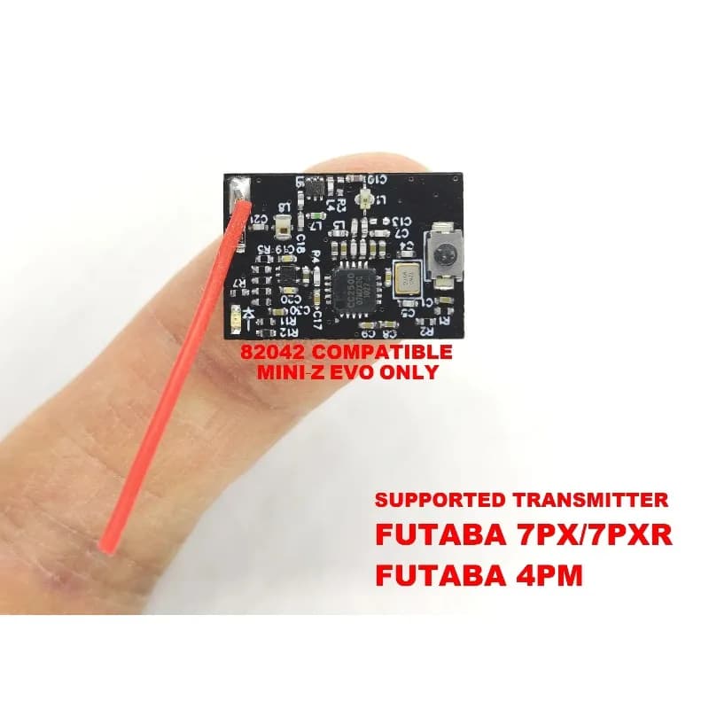 Récepteur EVO pour châssis ouvert 1/28, transmetteur compatible Futaba Kyosho KO Propo