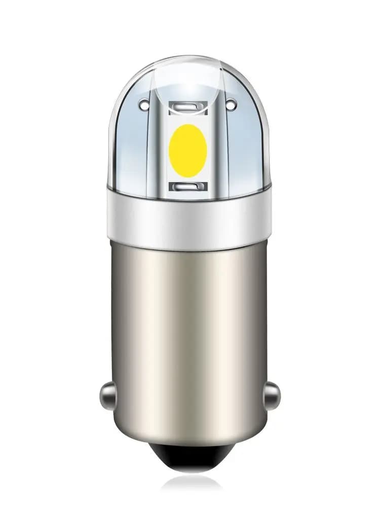 Ampoule LED Ruiandsion BA9S T4W 233 Wedge W5W 12V Super Lumineuse pour Voiture, Moto, Tableau de Bord, Voyant, Lampe de Lecture