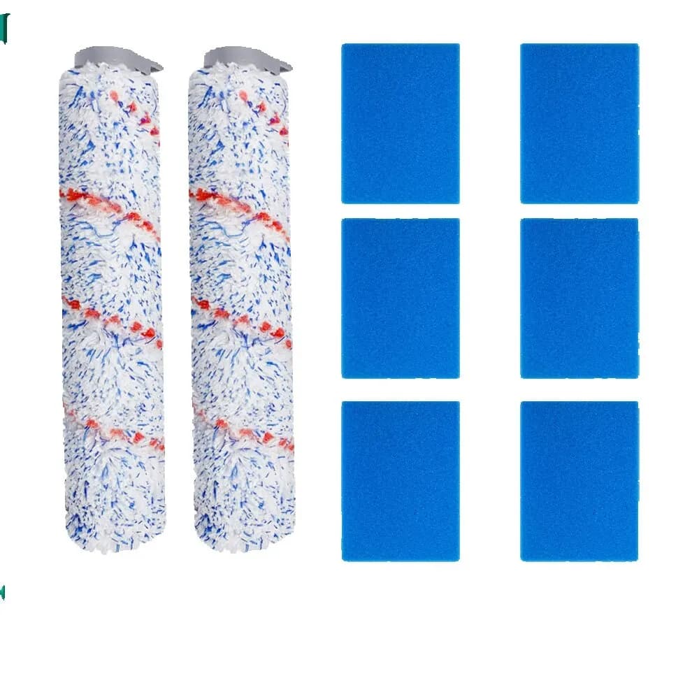 Brosse à rouleau et filtre de remplacement pour aspirateur sec/humide sans fil Tineco iFloor S / iFloor/HF10E-01, pièces de rechange