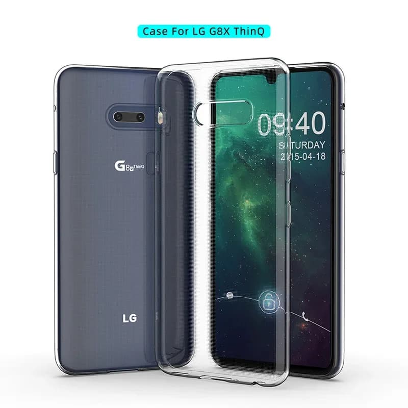 Pour LG G9 G8 G8S G8X G7 ThinQ coque de téléphone souple coque en silicone transparente pour LG Stylo 6 K62 housse de protection transparente antichoc