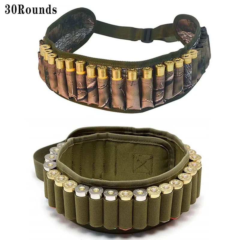 Ceinture Bandolier Dul50 pour Cartouche de Fusil de html, Poudres de décent bre 12, Accessoires de Support, 30 Balles