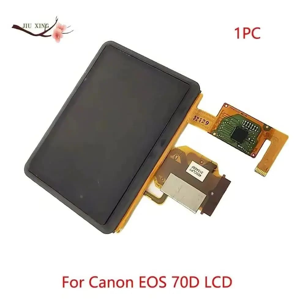 Écran LCD pièce de réparation pour appareil photo Canon EOS 70D, avec rétro-éclairage tactile et verre extérieur, nouveau