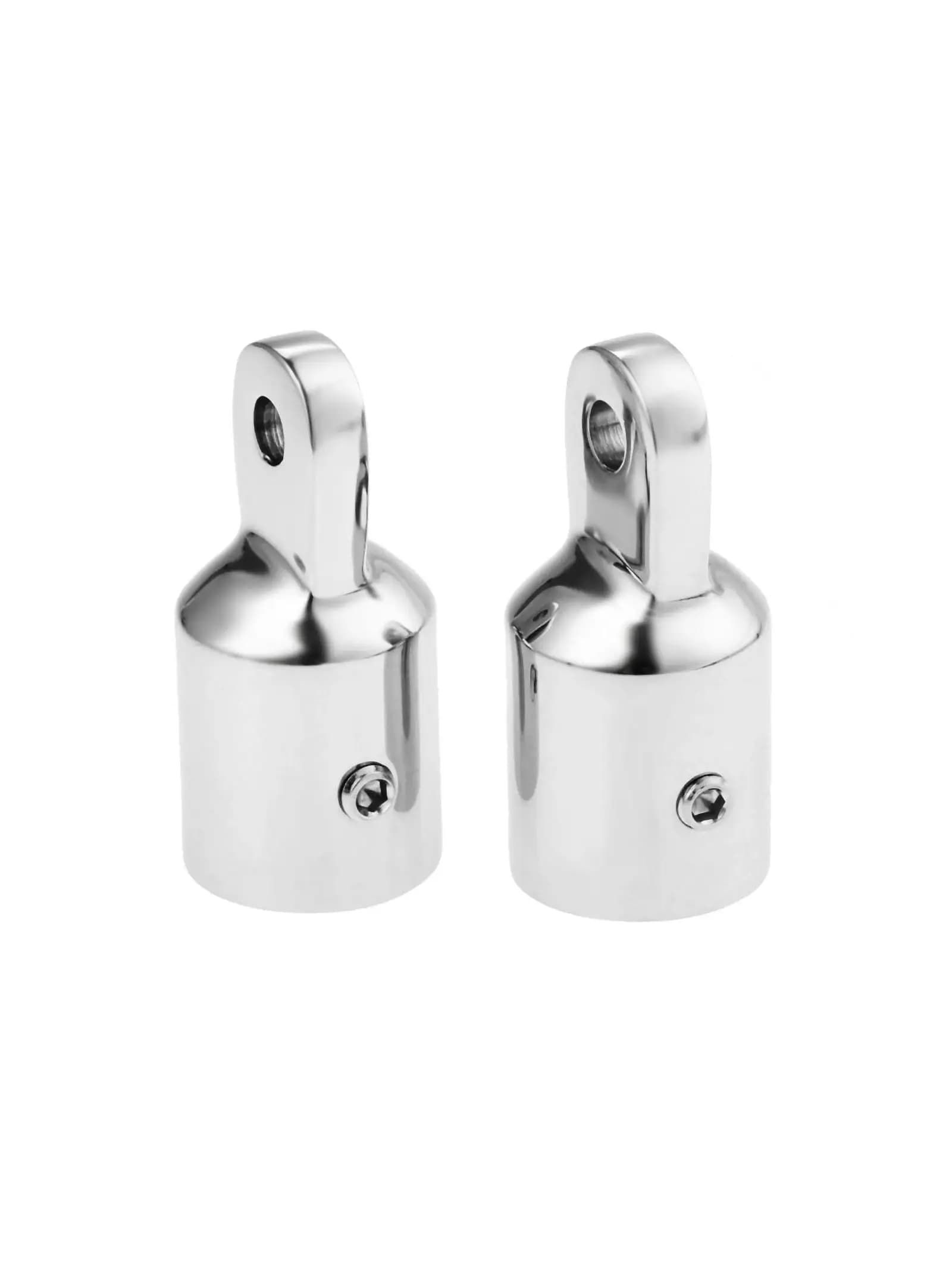 Bimini – quincaillerie de bateau à rames en acier inoxydable 316, pour Tube de 3/4 "/20mm, 2 pièces