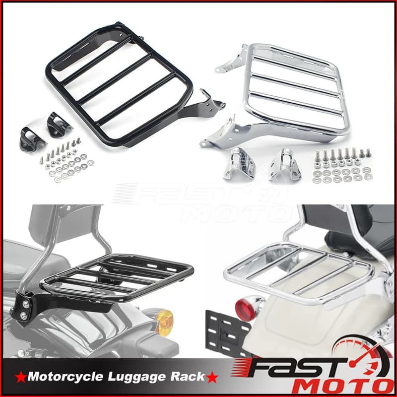Hurcycles-Support Sissy Bar pour bagages T1 Electrolux, installation rapide pour Harley Softail, Fat Boy FLFB 114, FXBRS, FLFBS, FXeria 2018 +