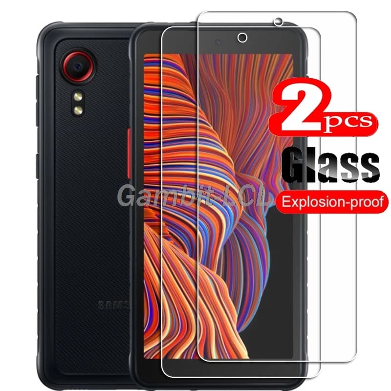 Pour Samsung Galaxy Xcover 5 verre trempé de protection sur Xcover5 SM-G525F, SM-G525F/DS 5.3NCH protecteur d'écran Film de couverture de téléphone