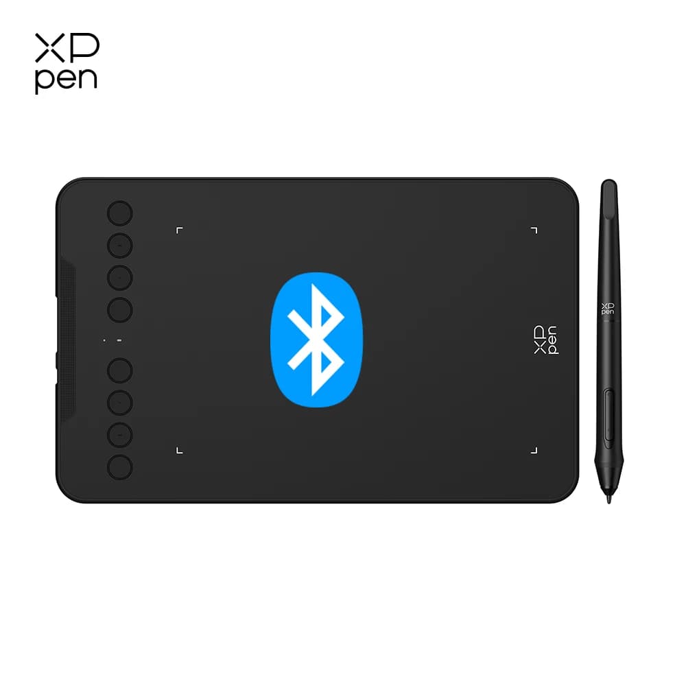 Tablette graphique XPPen Deco Mini7W V2, nouvelle tablette de dessin sans fil Bluetooth, 16K niveaux, 7x4 pouces, 8 touches pour Windows, Mac, Android