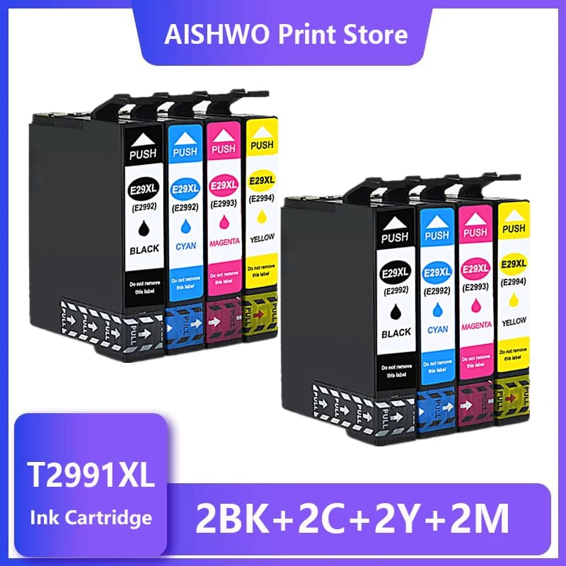Cartouche d'encre compatible ASW T2991 29XL pour EPSON XP255 XP257 XP332 XP335 XP342 XP 235 245 247 255 257 332 335 342