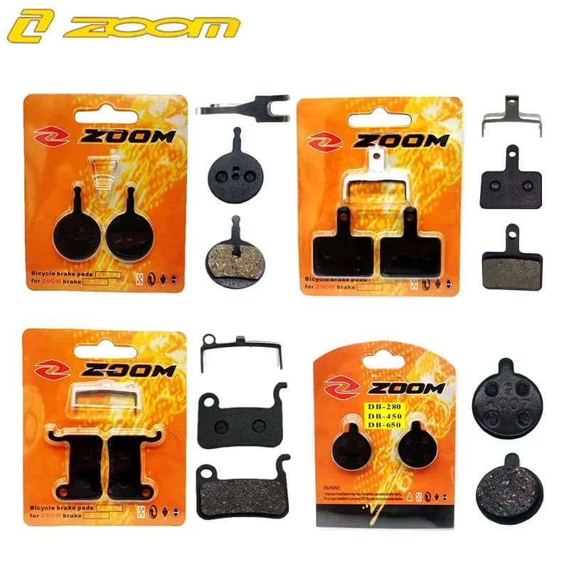 Plaquettes de frein pour vélo de montagne ZOOM, frein à disque hydraulique pour vélo, plaquettes de frein en résine métallique pour HB875 HB870 HB100 M595 M596 M585 M775 M535