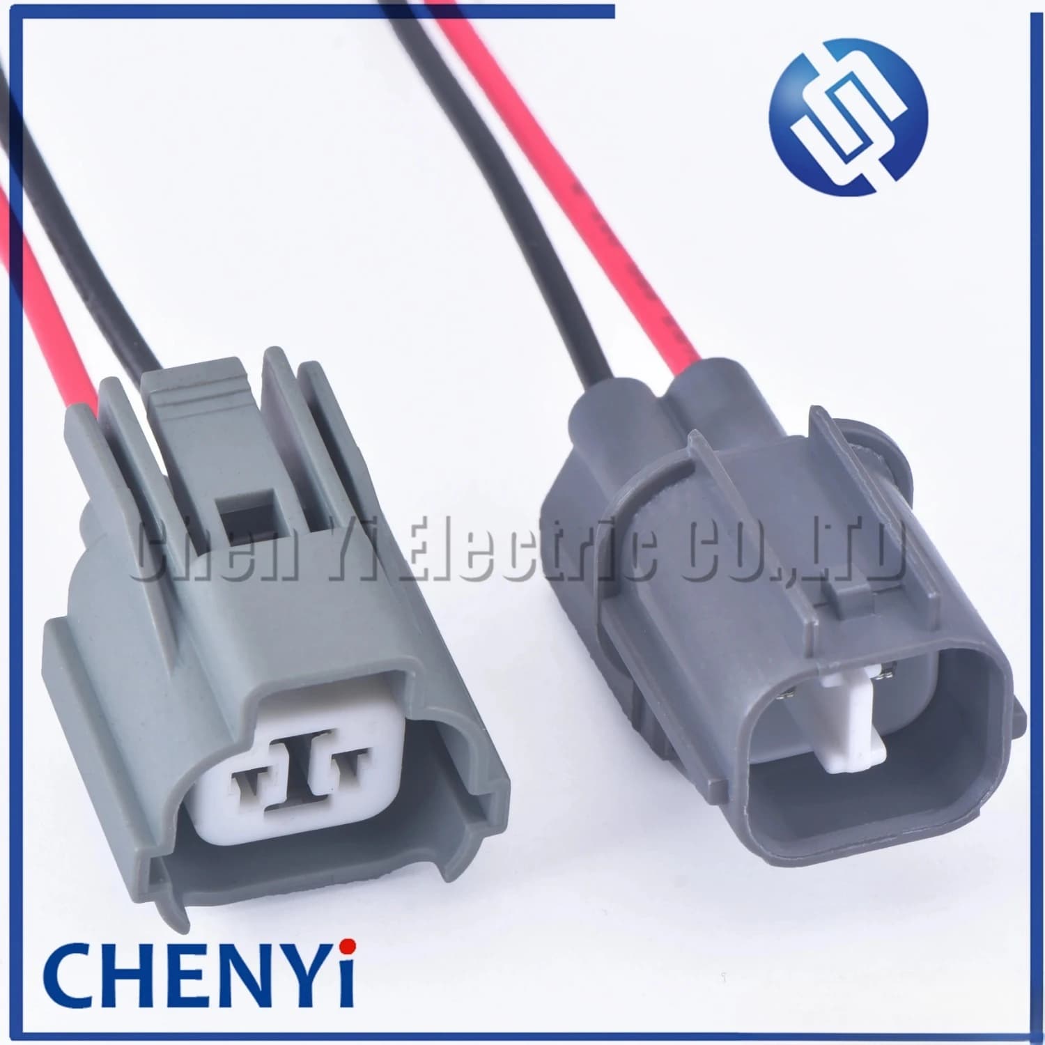 Connecteur étanche automatique à 2 broches, prise de faisceau de câblage d'éclairage de voiture, bouchon de klaxon de moteur de serrure de porte arrière pour Honda BUICK 6181-0070 6189 – 0129