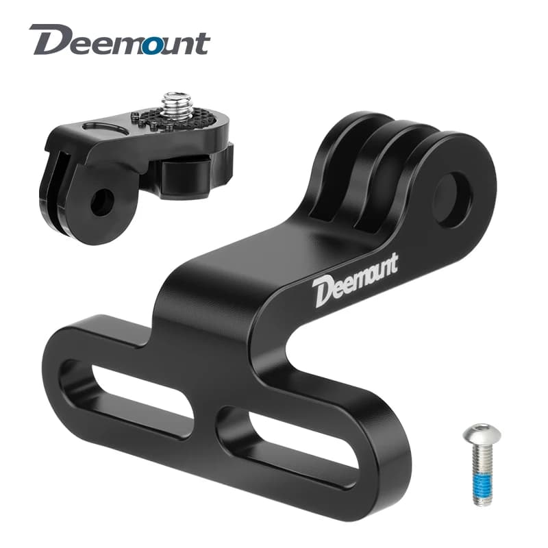 Support de lumière avant de vélo pour tige, adaptateur de lumière de sauna LED, support de caméra, connecteur de marché rapide, Hex prédire