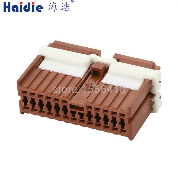 Connecteur de faisceau de câbles Automobile, 1-50 sets 24P 1123391-3 1123367-3 MG653537