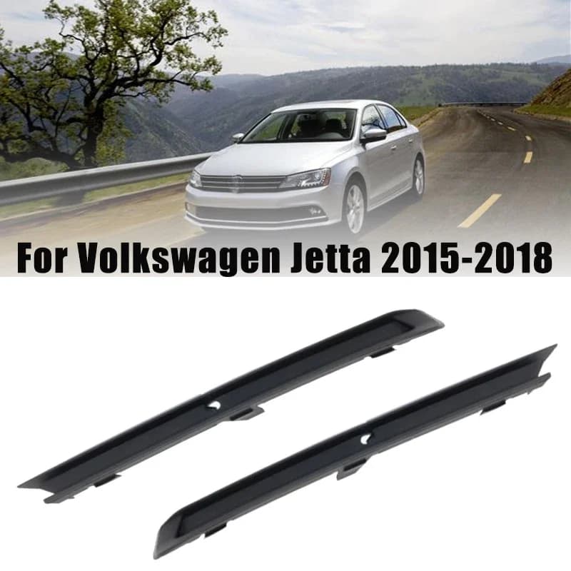 Cadre de support de pare-chocs avant de voiture, barre de couverture, embout ABS pour Volkswagen Jetta 2015 2016 2017 2018, côté conducteur gauche et droit