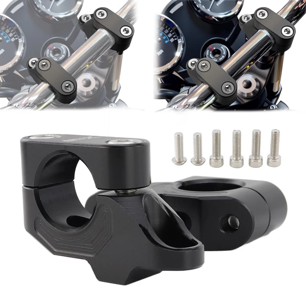Élévation de guidon arrière amovible, pour Honda CB650R CB1000R CB500X/F CBF125NA VFR1200X 800X Crossrunner CRF1000L 28mm 1 1/8 pouces