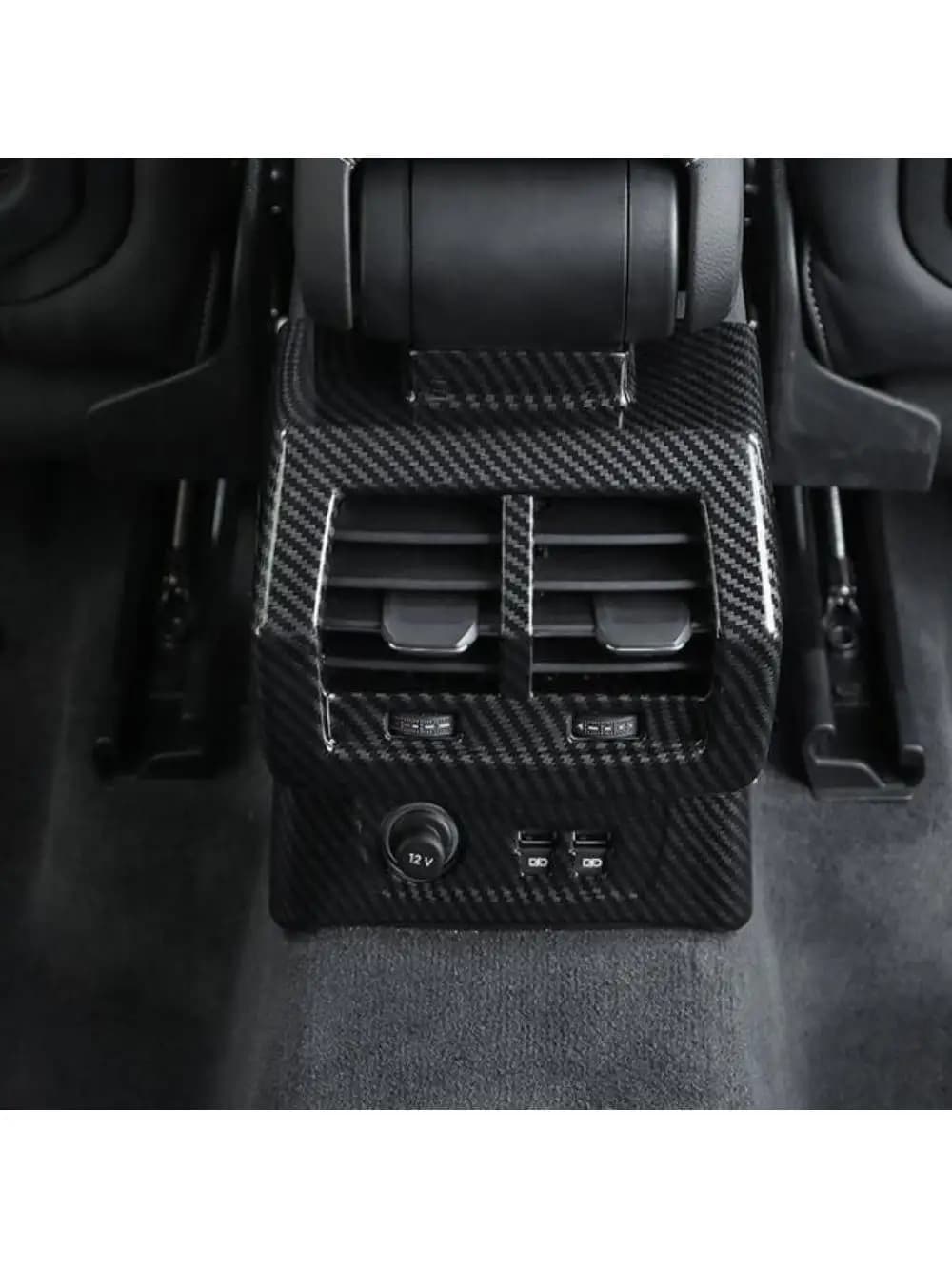 Accoudoir arrière pour Audi Q3 F3 2019 2020, accessoires d'intérieur, couvercle de ventilation, garniture de panneau de sortie AC, cadre de décoration
