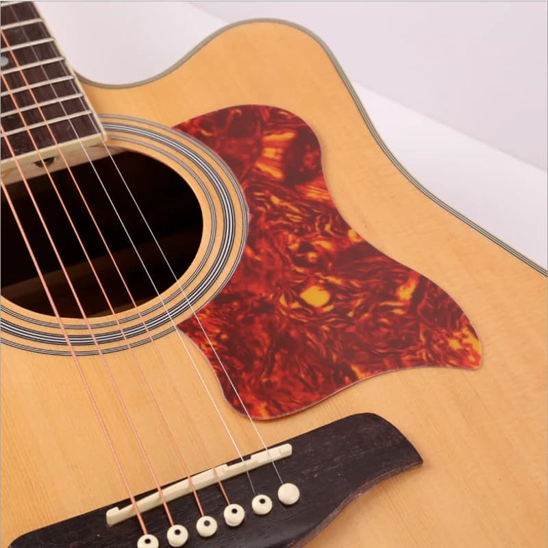 Autocollant de protection pour guitare acoustique Folk, 1 pièce, autocollant décoratif auto-adhésif anti-rayures pour guitares électriques, accessoires de guitare