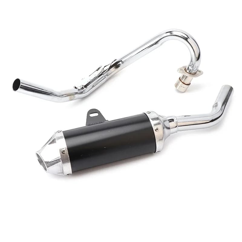 Convient pour la Chine BBR noir silencieux d'échappement 50cc110cc125Ccc PIT DIRT BIKE tuyau d'échappement
