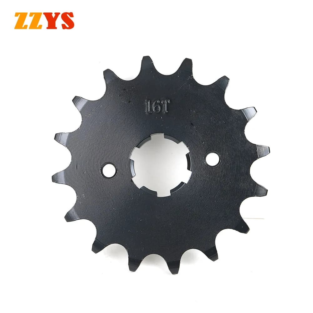 Pignon avant 16T pour Yamaha, roue fixe, SR250, Count250, XV250, XV250S, Virago XV250U, Route 66, XV250G, XV250C, XV Backpack, XT 520, 250