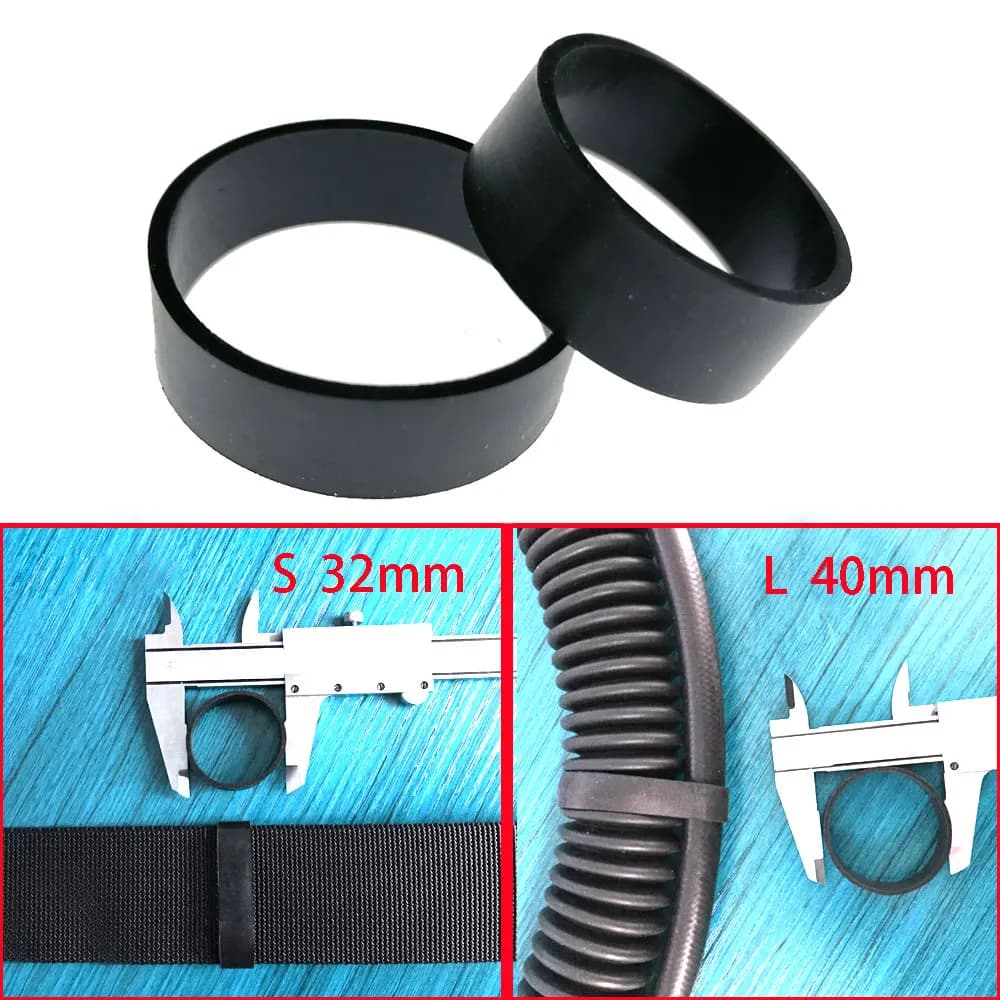 Harnais de plaque arrière en caoutchouc pour plongée technique, 2/6/10 pièces, boucles de maintien, retenue de tuba BCD