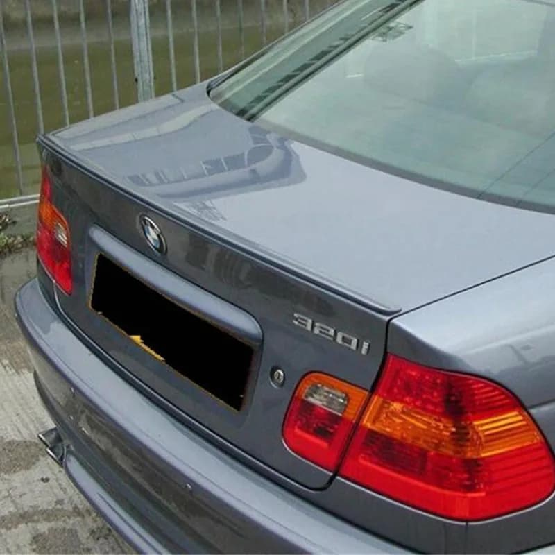 CEYUSOT-Aileron arrière de coffre de voiture en plastique ABS, aileron arrière de queue de Jules M3, 2 portes, coupé pour ancienne BMW Série 3 E46, accessoires de style 1998-2005
