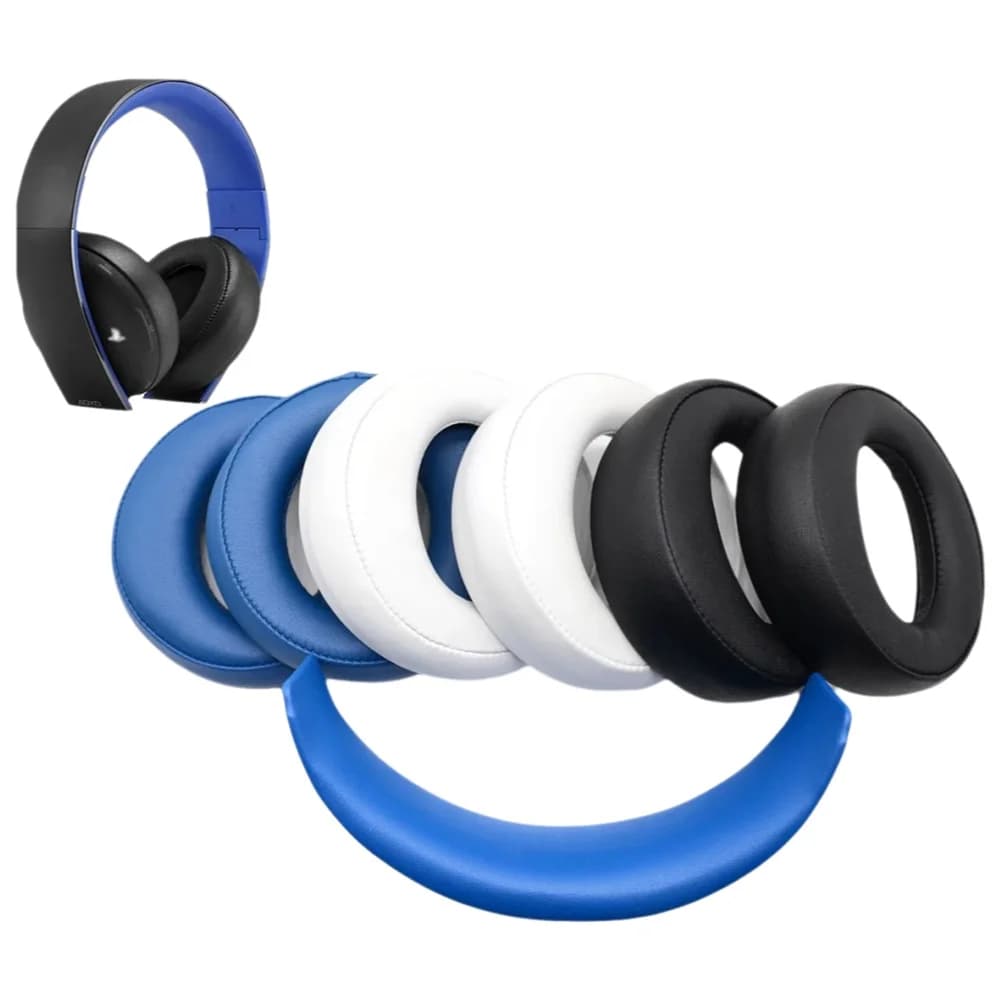Oreillettes avec bandeau pour Sony PlayStation PS3 PS4 PS, oreillettes sans fil, couleur or, stéréo 7.1, nouveau