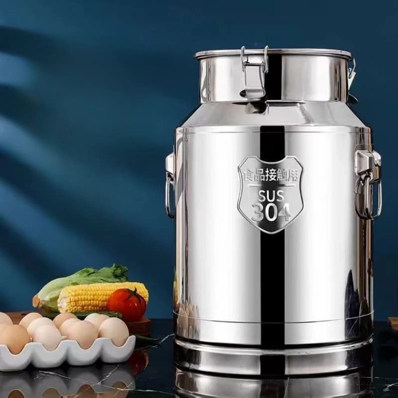 Fermenteurs en acier inoxydable pour vin, bière fermentée, bancs de baril de lait, baril d'huile, boîte à thé, pot de stockage, haute qualité