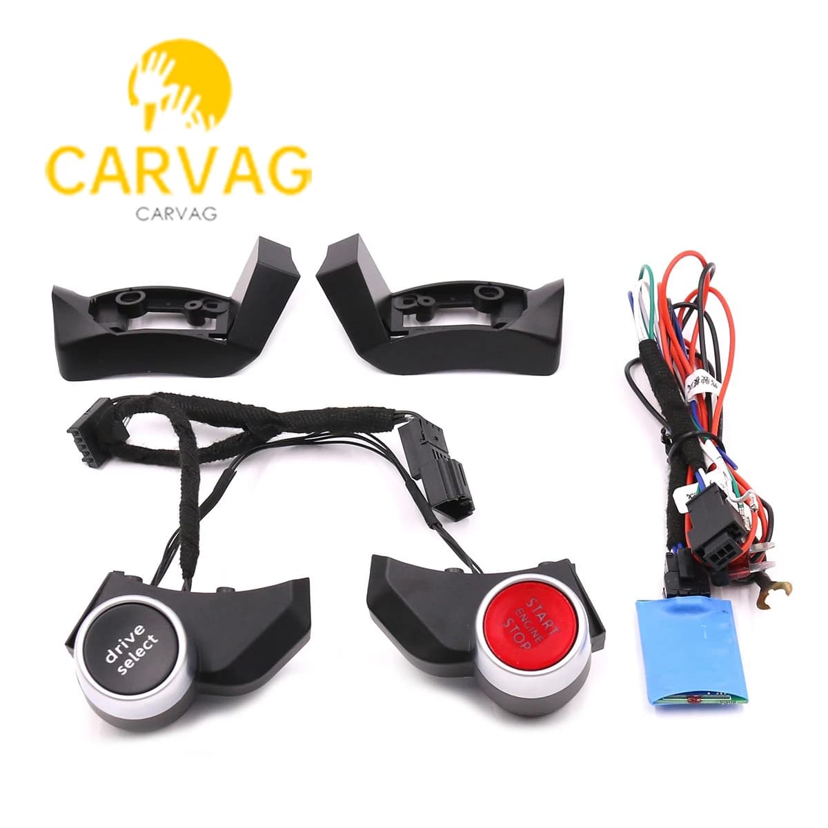 Bouton de commutation de démarrage et d'arrêt du moteur, mode de conduite au volant, MQB, Golf 7, Tiguan, Audi A3, A4, A5, Horizon Q5, Q7, Q2, Q3, TT, RS, R8