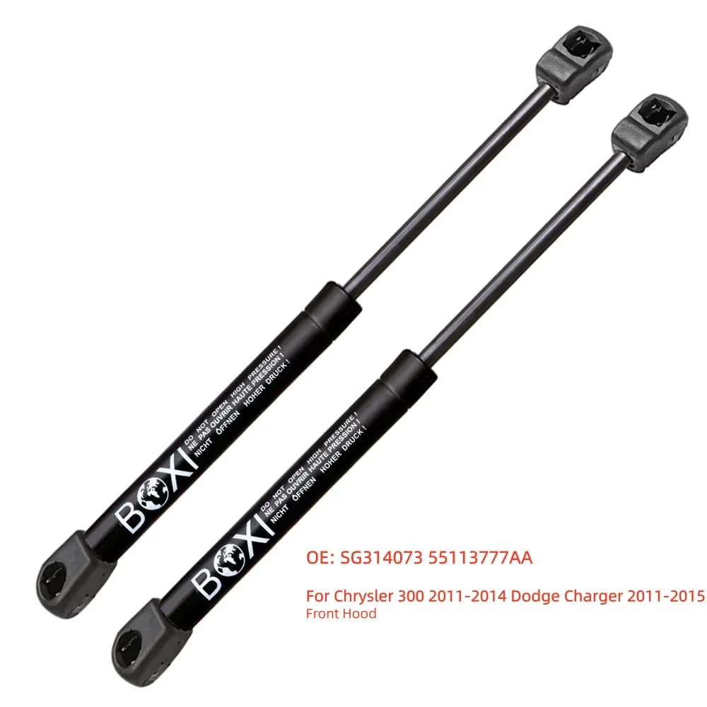 BOXI 2 supports de levage de capot avant 55113777AA 55113776AA pour Chrysler 300 2011-2014 Dodge Charger 2011-2015