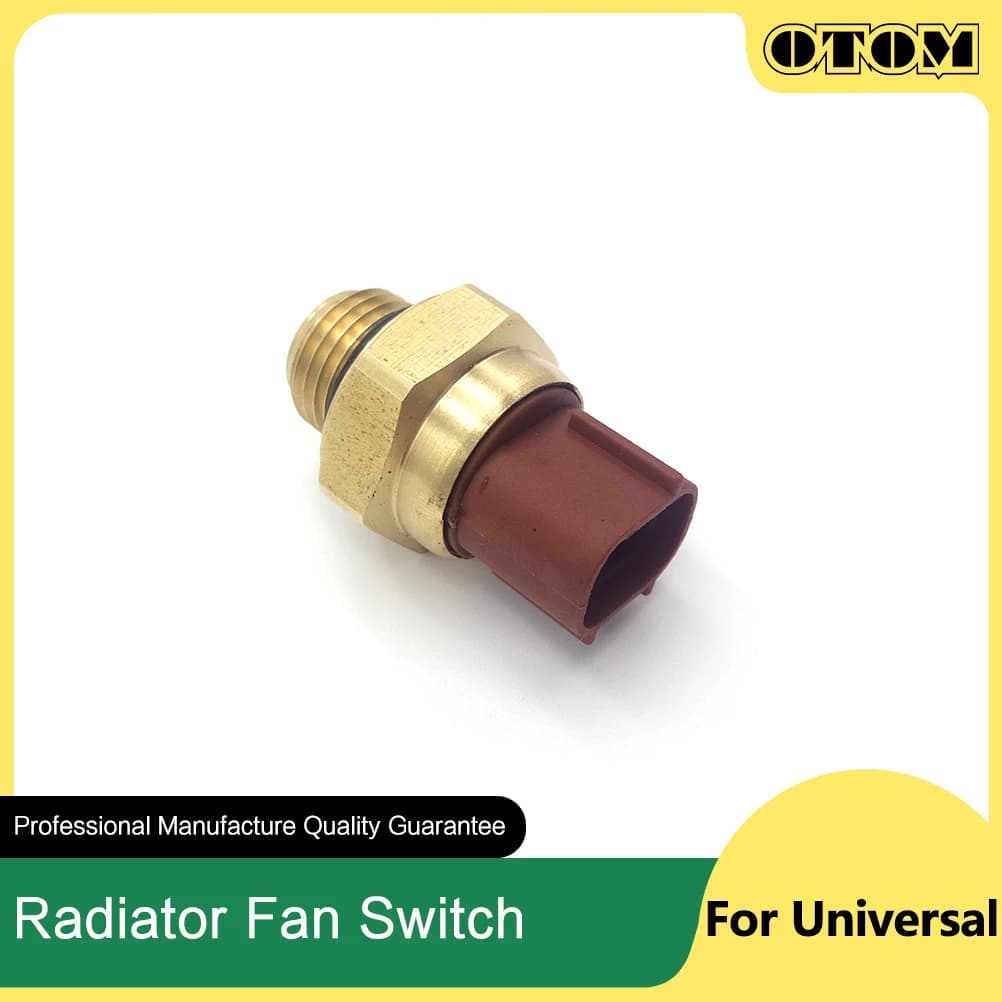 OTOM – interrupteur de radiateur de contrôle thermique de réservoir d'eau de moto, capteur de température de ventilateur 65/80/85/88 °C pour KTM HONDA YAMAHA KXF YZF