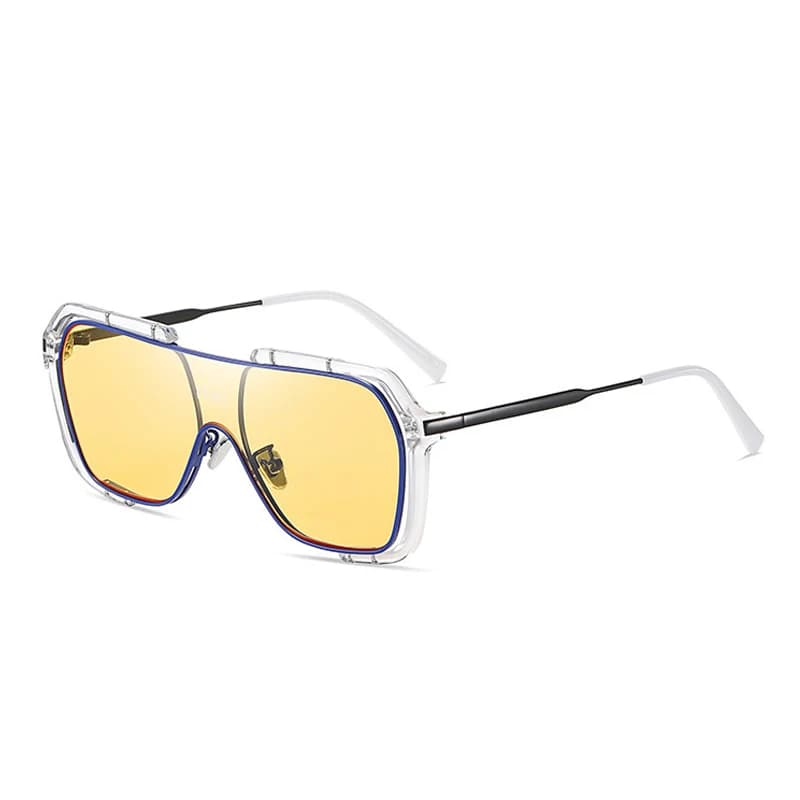 Nouvelles lunettes de soleil à grande monture, polyvalentes, style célébrité, pour homme et femme, grandes lunettes de conduite pour homme et femme
