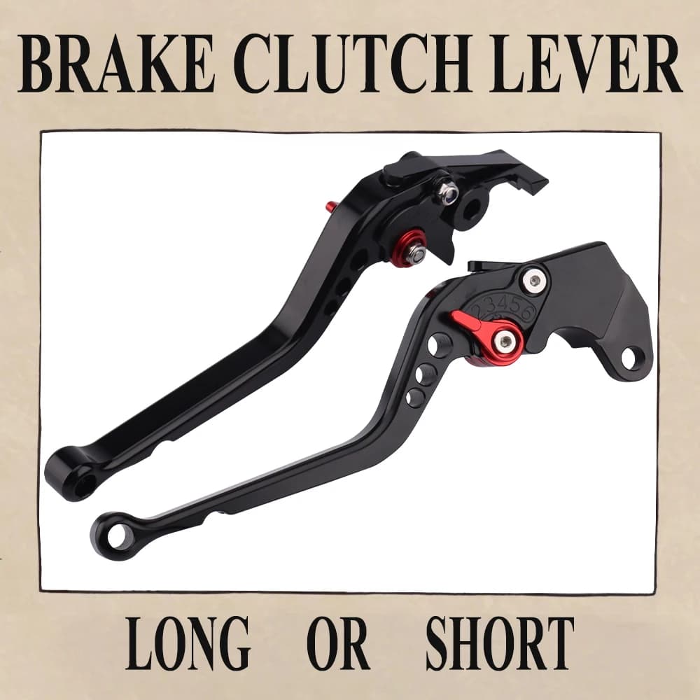 Leviers d'embrayage de frein longs et courts, adaptés pour Thruxton 2004-2015 Speed Triple Four SpeedFour SpeedTriple DayRequix 600 650 955i 2004-2005