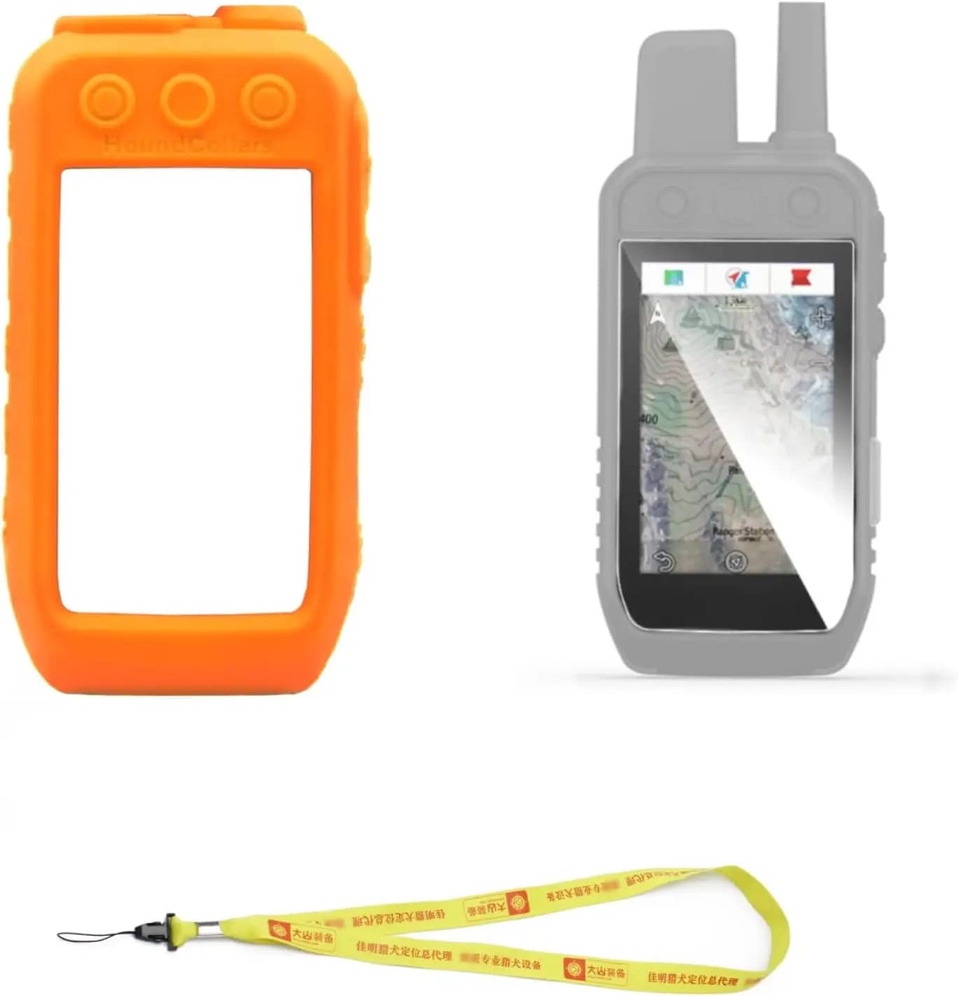 Coque de protection en gel de silicone pour Garmin Alpha 200/200i Alpha 300i/300, étui flexible et robuste pour GPS portable.