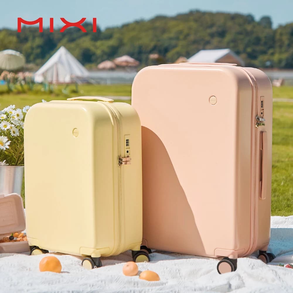 Mixi Design puristique bagages de voyage roue roulante rigide femmes valise hommes boîtier de chariot 16 20 continuer/grand 22 24 26 28 pouces