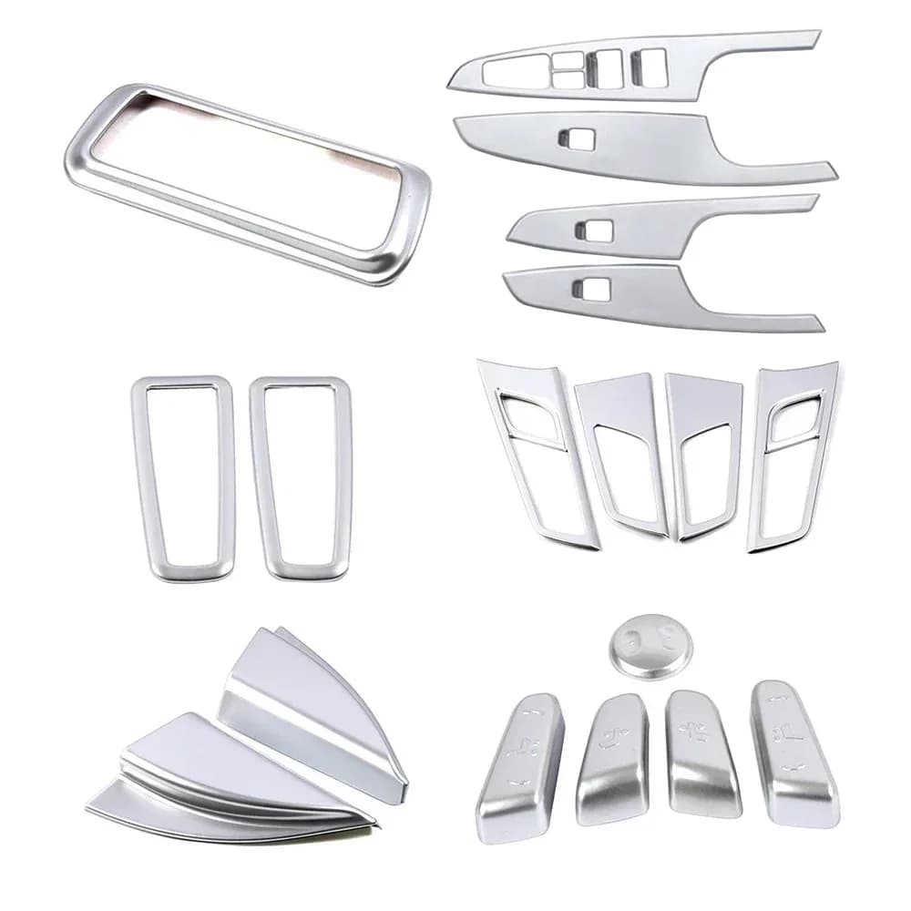 Pour Hyundai Tucson 2015-2020 : Poignée de porte intérieure, éclairage de lecture, réglage du siège, bouton de lève-vitre, garniture de pilier triangulaire