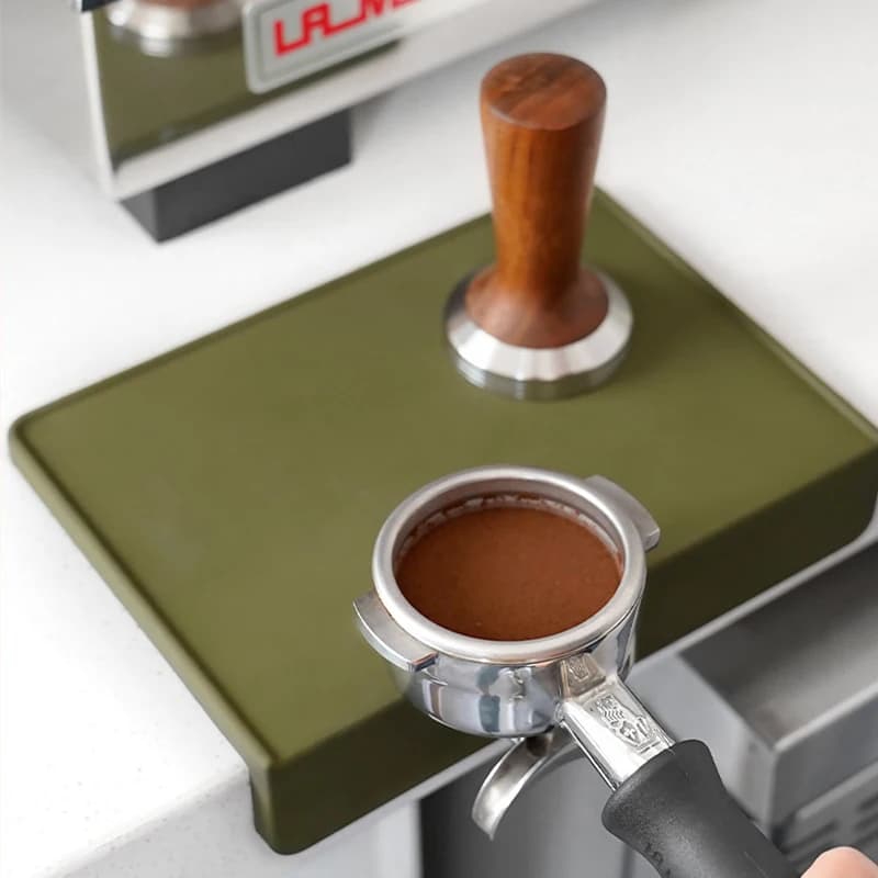 Watchget – tapis à café en Silicone souple, porte-Espresso antidérapant, accessoire d'angle