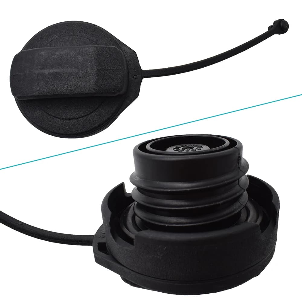 Bouchon de réservoir de carburant noir, 1 pièce, bouchon de réservoir de carburant pour Volkswagen/Audi/Skoda/siège, numéro de pièce d'échange: 1J 0201550 A
