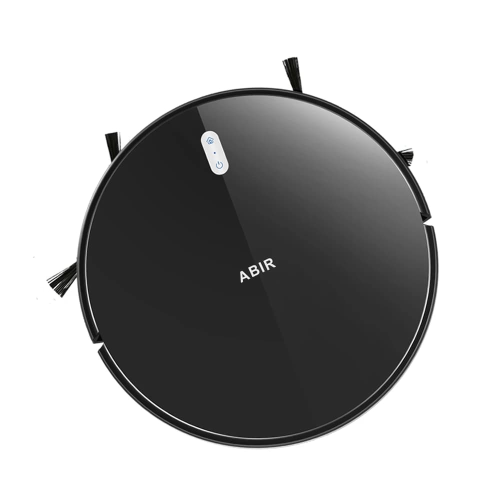 Aspirateur robot ABIR G20S, Navigation sur carte IA, partition super intelligente, avec mémoire,app WiFi,aspiration 6000Pa,nettoyage humide intelligent, désinfection, fonctionne avec Alexa et Google