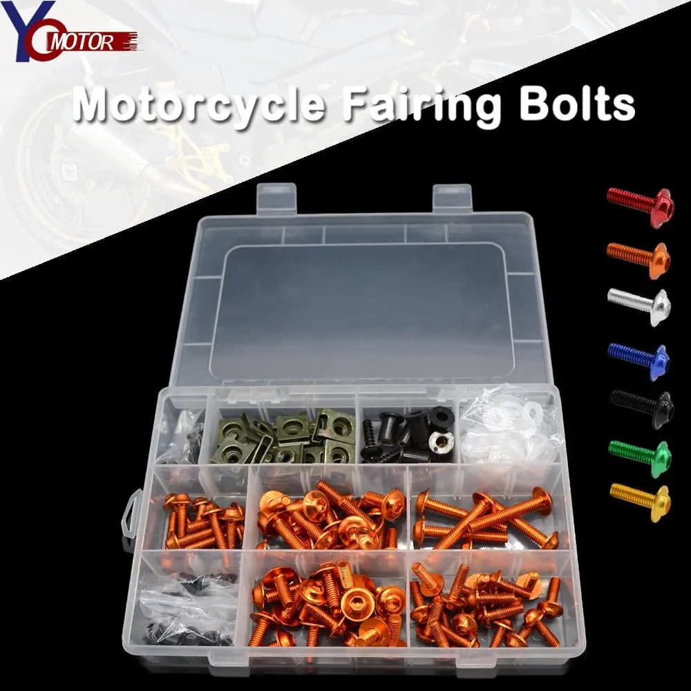Kit de boulons de carénage de moto, vis de carrosserie, écrou pour 390 950 790 990 1050 1090 Adventure 990 SMR SMT 990 950 SM RC8, accessoires