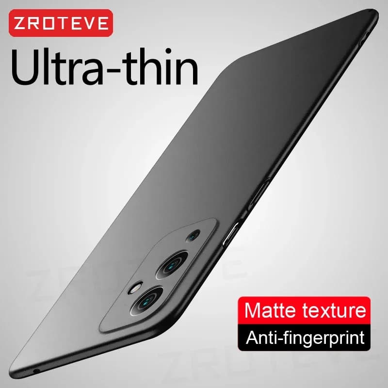 Pour OnePlus9 ZROTEVE mince mat dur PC couverture pour OnePlus 9 9R 9RT 10T 10R 10 Pro One Plus 11 11R 8 8T OnePlus10 OnePlus11 étui