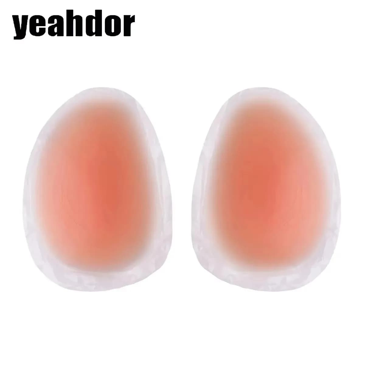 1 paire d'inserts rehausseurs de fesses confortables amovibles en Silicone faux coussinets de fesses femmes Push Up rembourré pour slips culottes Shapewear