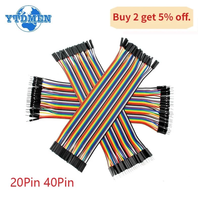 Câble Dupont 10CM mâle à mâle + mâle à femelle et femelle à femelle, fil de raccordement pour ensemble Arduino, Kit électronique de bricolage