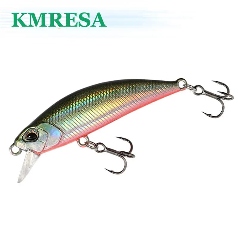 2023 chaud 50Mm 5G Mini coulant méné leurres de pêche Jerkbaits Peche appât artificiel Wobbler leurre pour la pêche à la truite bar carpe