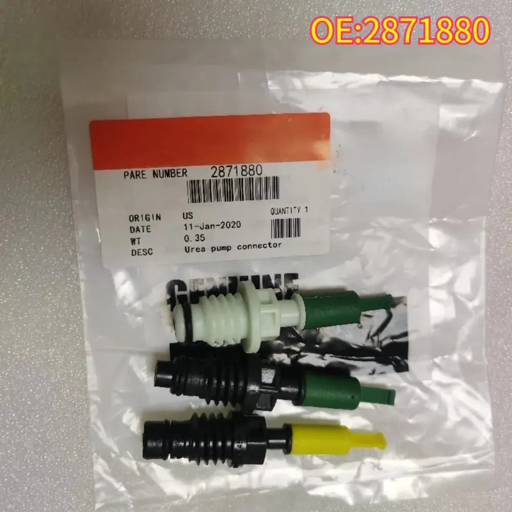 Nouveau de haute qualité pour 3 pièces/ensemble 2871880 Kit de réparation d'urée SCR liquide d'entrée d'aspiration ensemble de connecteurs pour 2.2