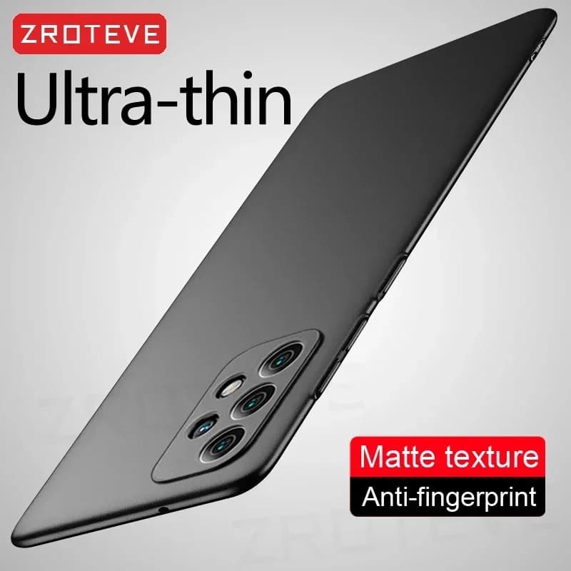 Coque Zroteve ultra-fine mate en PC rigide pour Samsung Galaxy A52 A52s A72 A51 A71 A33 A53 A73